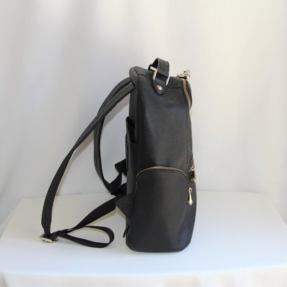 Henri Bendel Saffiano Leather Large Backpack - Picture 2 of 12